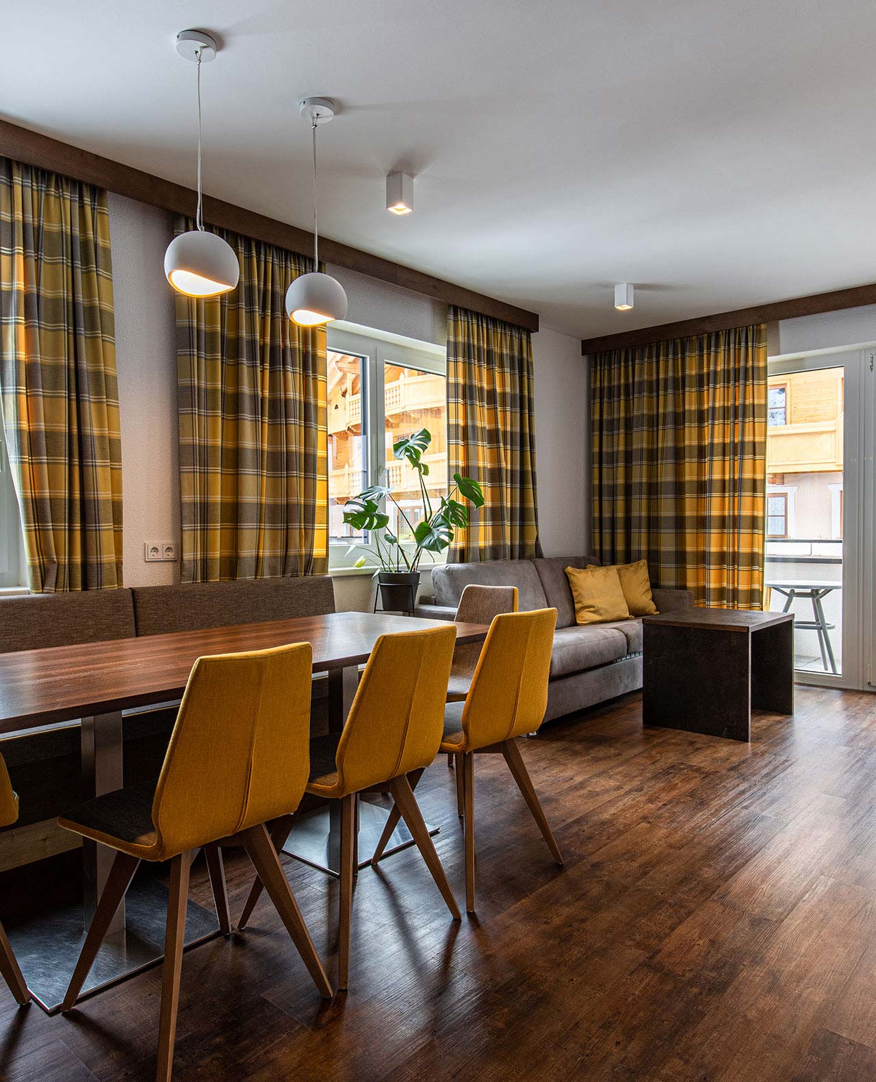 Appartement Ischgl 6 Personen | Wohnbereich