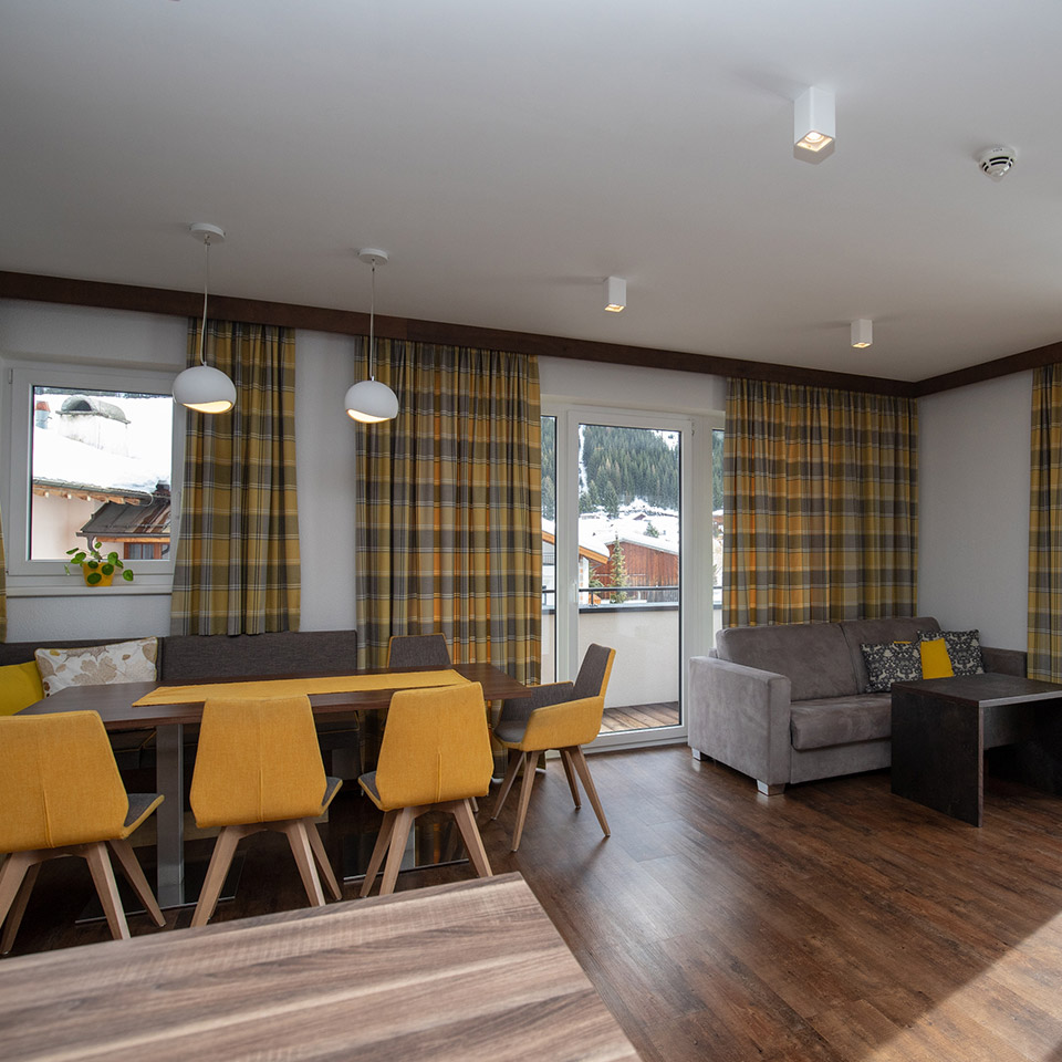 Ferienwohnung Ischgl 6 Personen | Wohnbereich