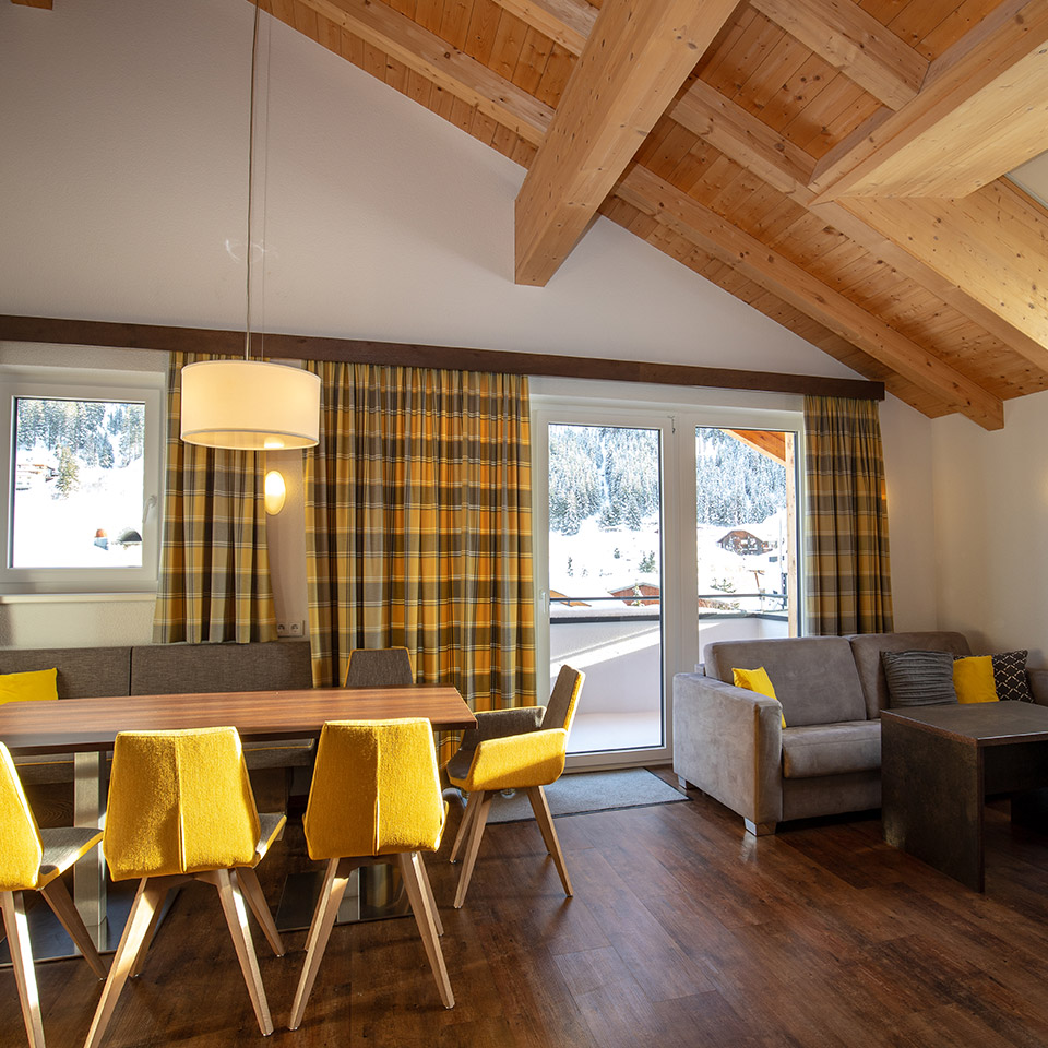 Ferienwohnung Ischgl 6 Personen | Wohnbereich